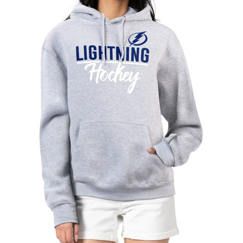 Tampa Bay Lightning G-III 4Her by Carl Banks Women's Team Sport Tri-Blend Fleece Hoodie - Heather Gray | NHL near me
