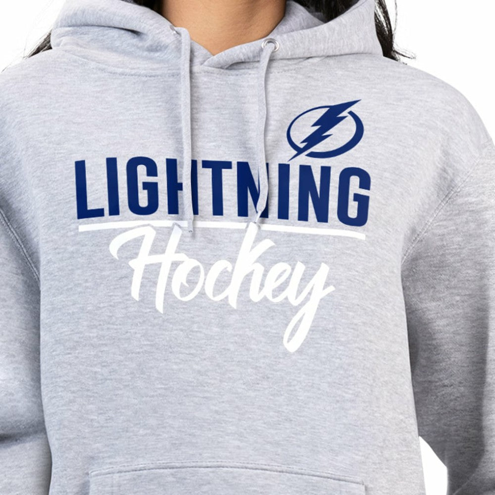 Tampa Bay Lightning G-III 4Her by Carl Banks Women's Team Sport Tri-Blend Fleece Hoodie - Heather Gray | NHL near me