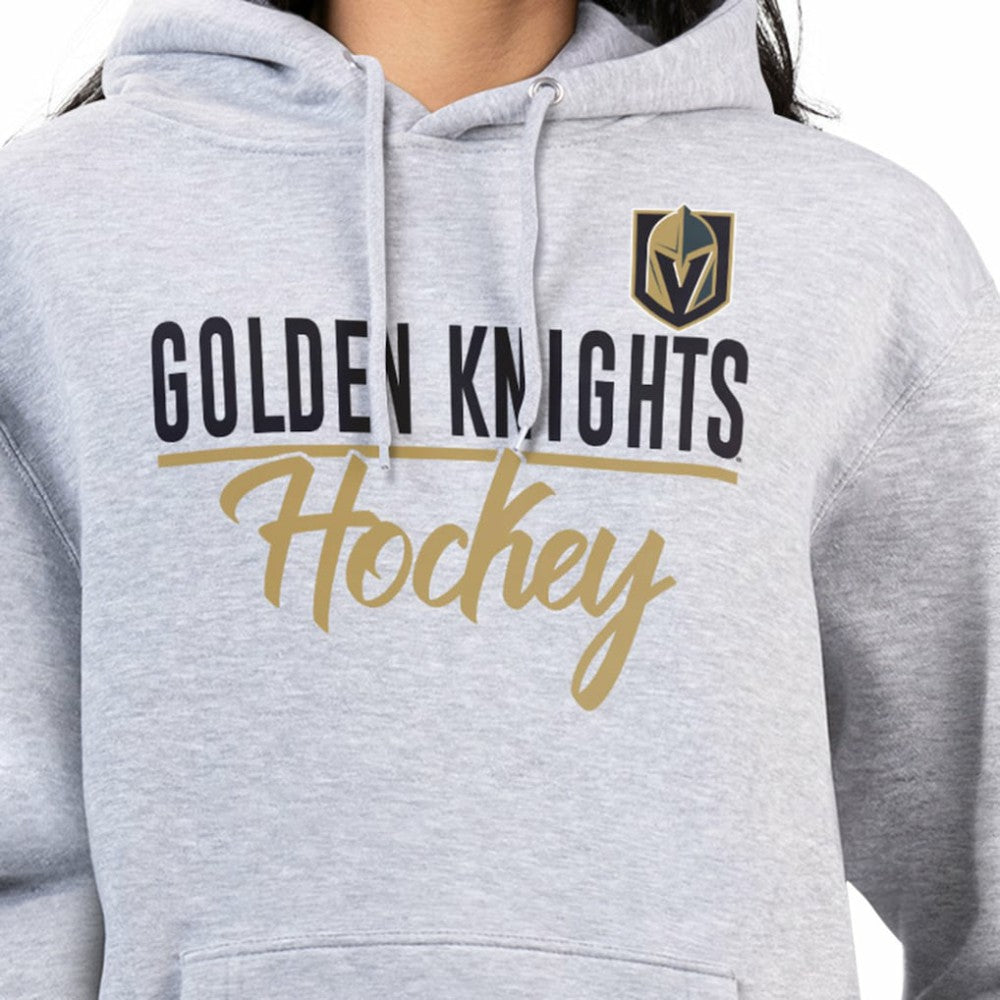 Vegas Golden Knights G-III 4Her by Carl Banks Women's Team Sport Tri-Blend Fleece Hoodie - Heather Gray | NHL online