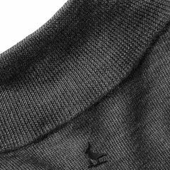New York Jets Charles Tyrwhitt Merino Quarter-Zip Pullover Sweater - Gray - NFL