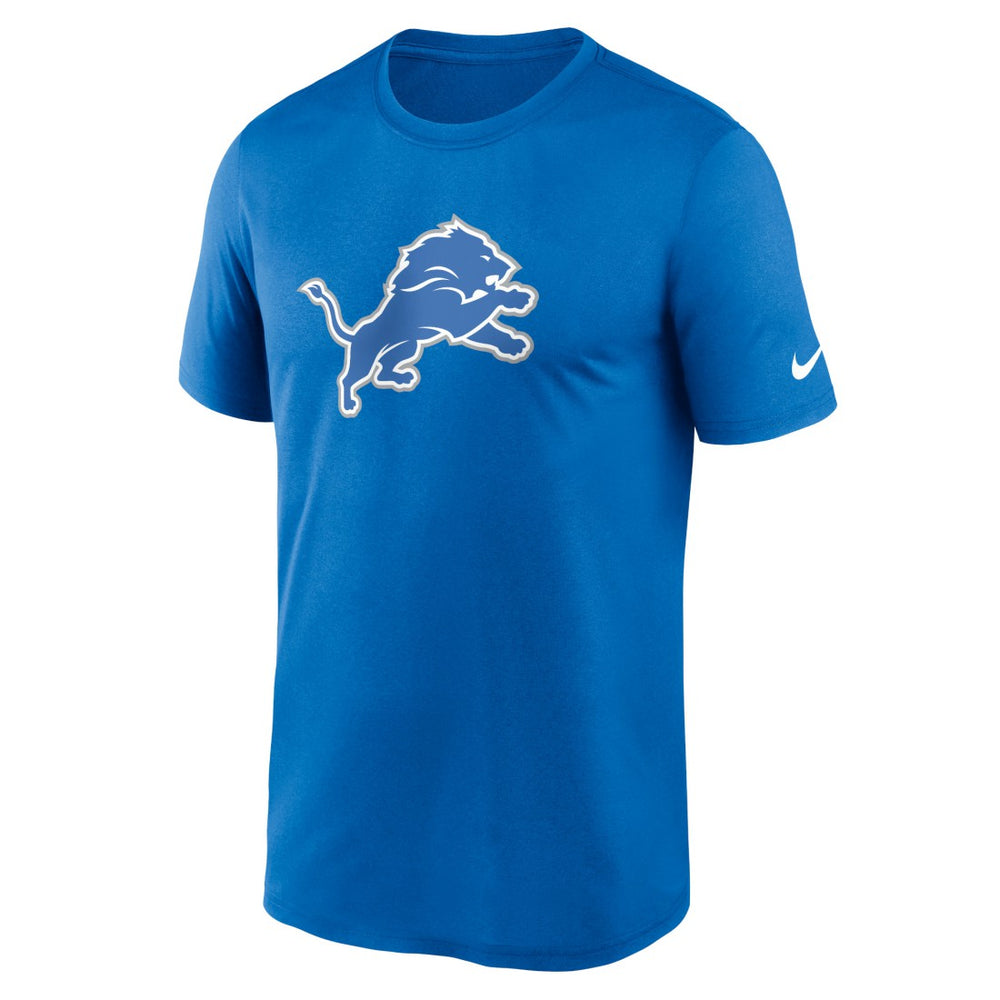 Detroit Lions Primetime Legend Logo Performance T-Shirt - Blue - Nike
