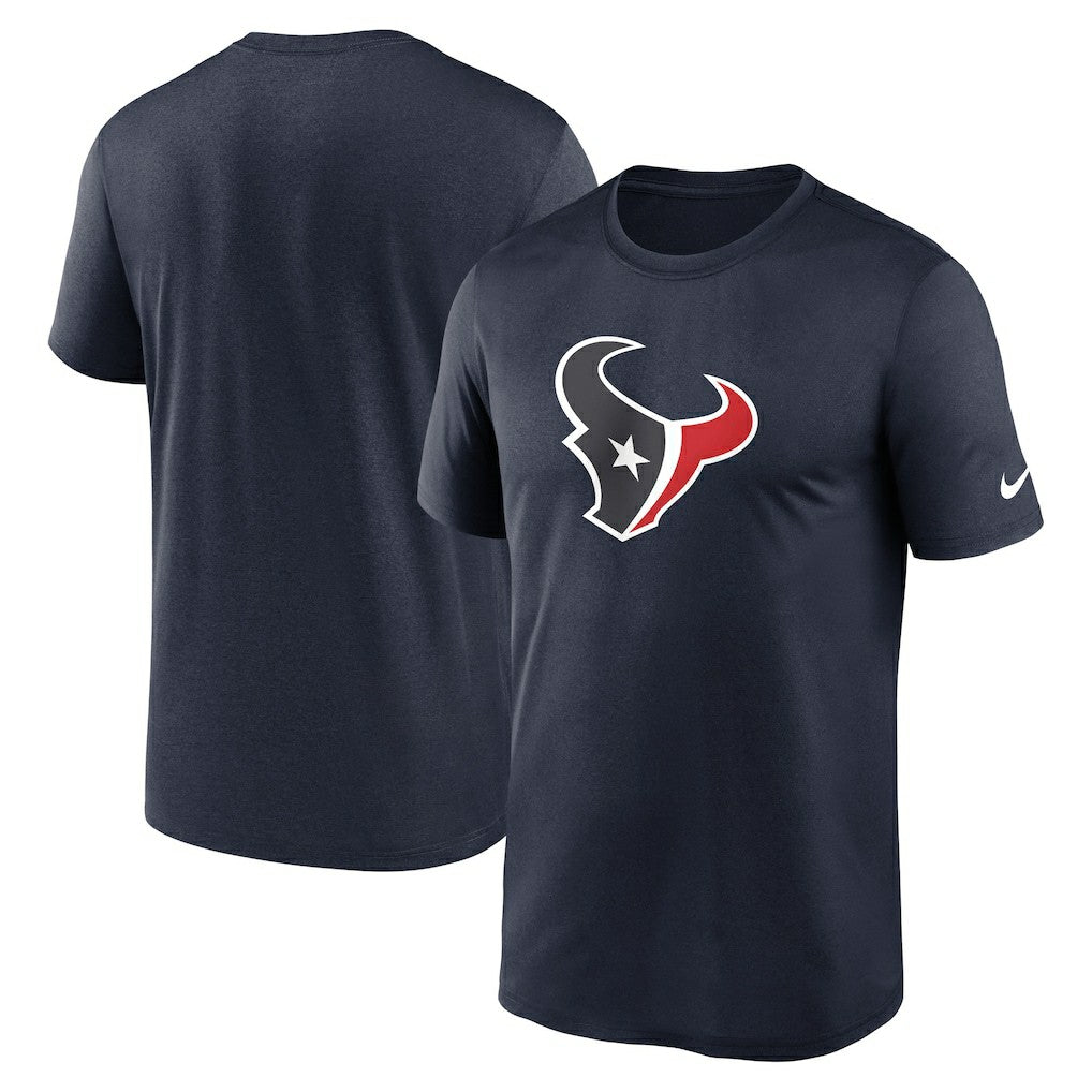 Houston Texans Primetime Legend Logo Performance T-Shirt - Navy - Nike
