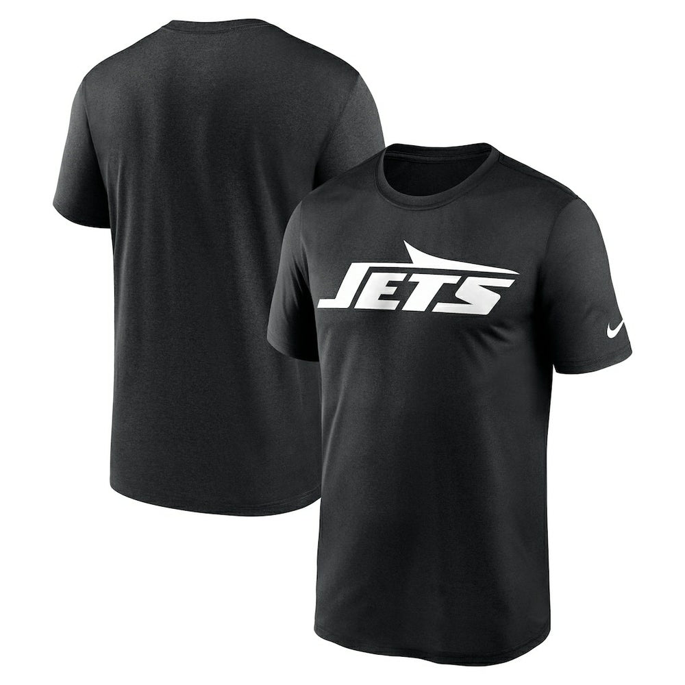 New York Jets Primetime Legend Logo Performance T-Shirt - Black - Nike