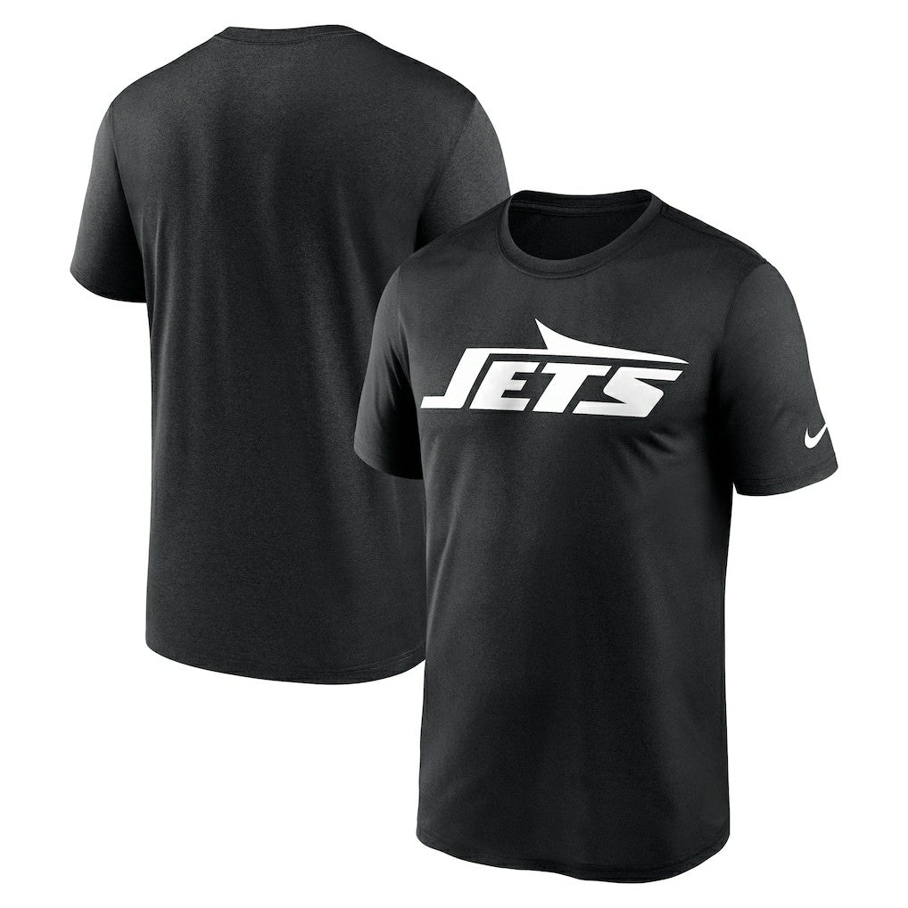 New York Jets Primetime Legend Logo Performance T-Shirt - Black - Nike