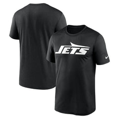 New York Jets Primetime Legend Logo Performance T-Shirt - Black - Nike
