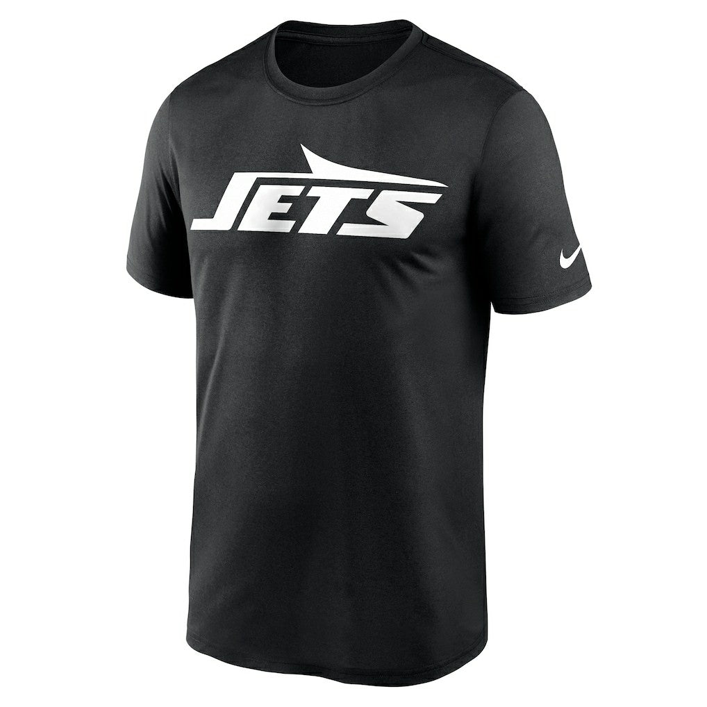 New York Jets Primetime Legend Logo Performance T-Shirt - Black - Nike