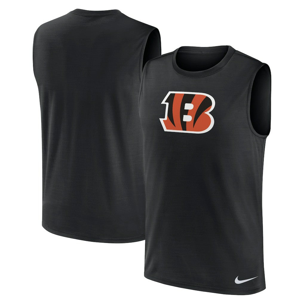 Cincinnati Bengals Blitz Legend Dri-FIT Muscle Tank Top - Black - Nike