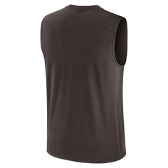 Cleveland Browns Blitz Legend Dri-FIT Muscle Tank Top - Brown - Nike