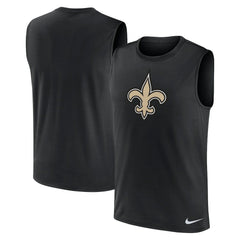 New Orleans Saints Blitz Legend Dri-FIT Muscle Tank Top - Black - Nike