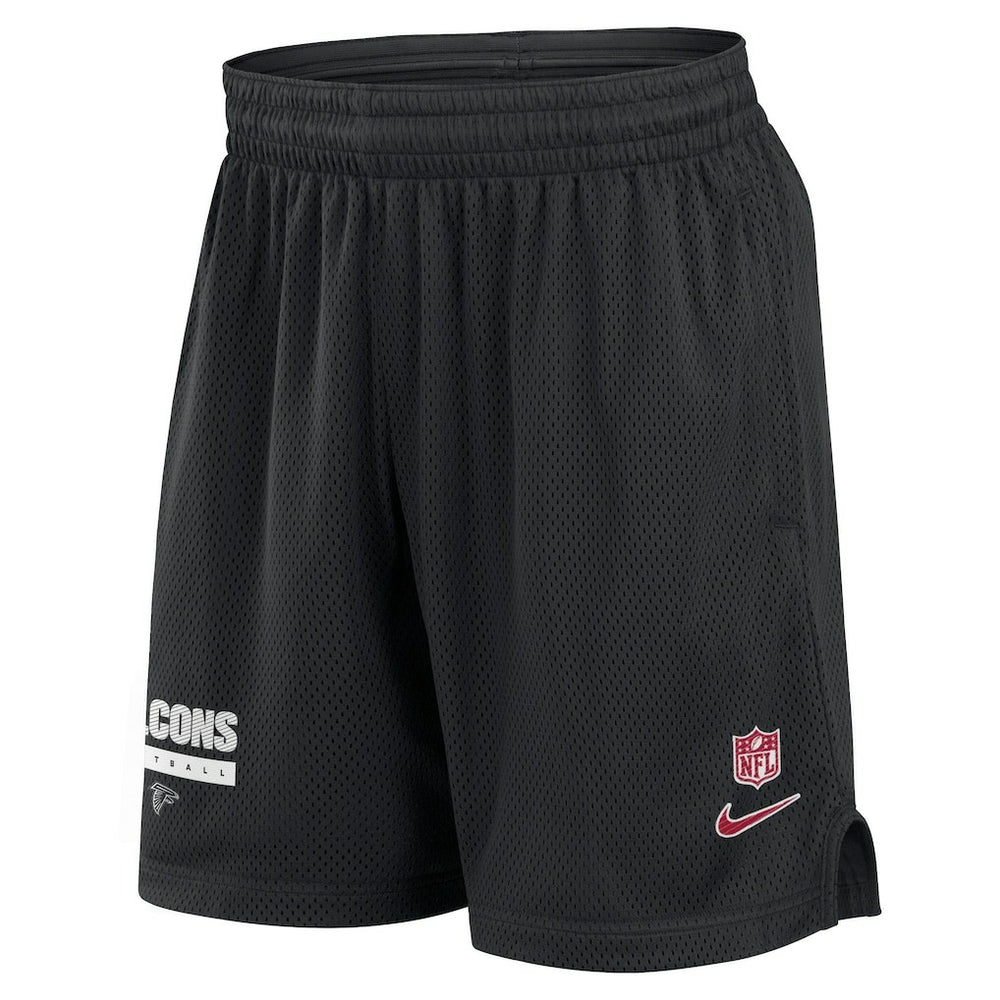 Atlanta Falcons 2024 Sideline Performance Mesh Shorts - Black - Nike