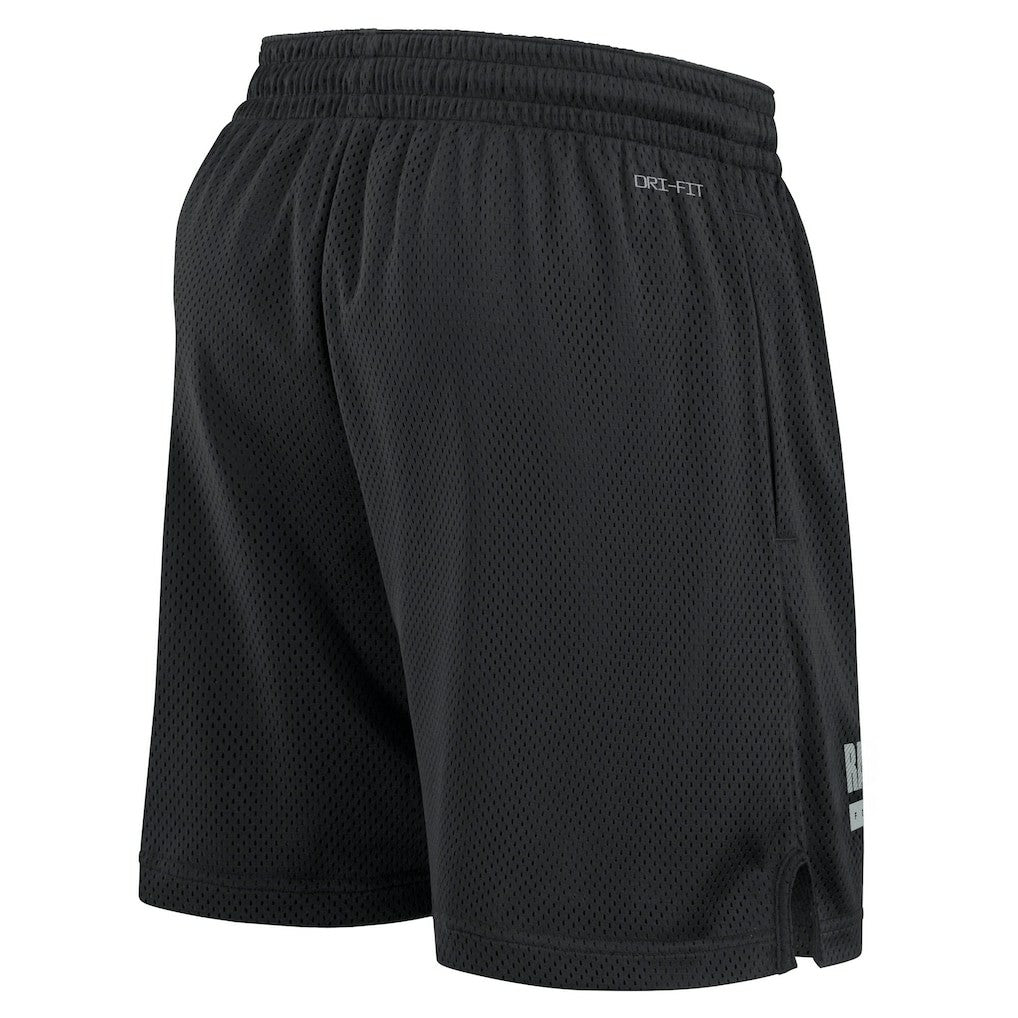 Las Vegas Raiders 2024 Sideline Performance Mesh Shorts - Black - Nike