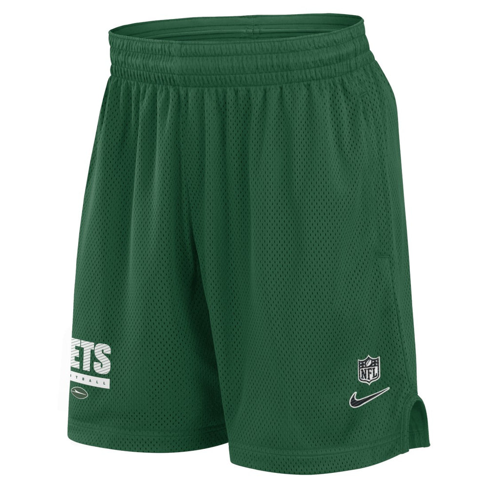 New York Jets 2024 Sideline Performance Mesh Shorts - Green - Nike