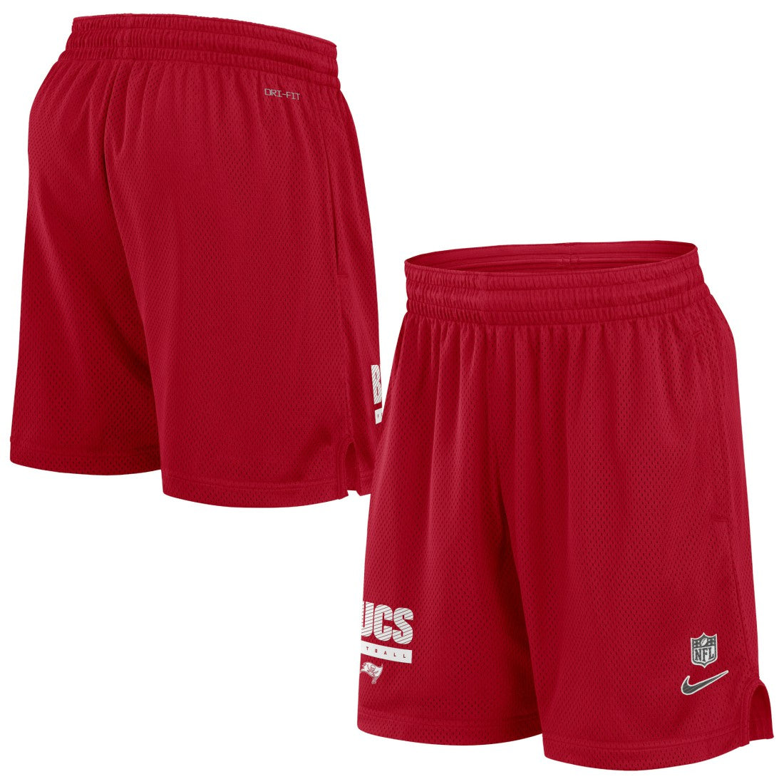 Tampa Bay Buccaneers 2024 Sideline Performance Mesh Shorts - Red - Nike