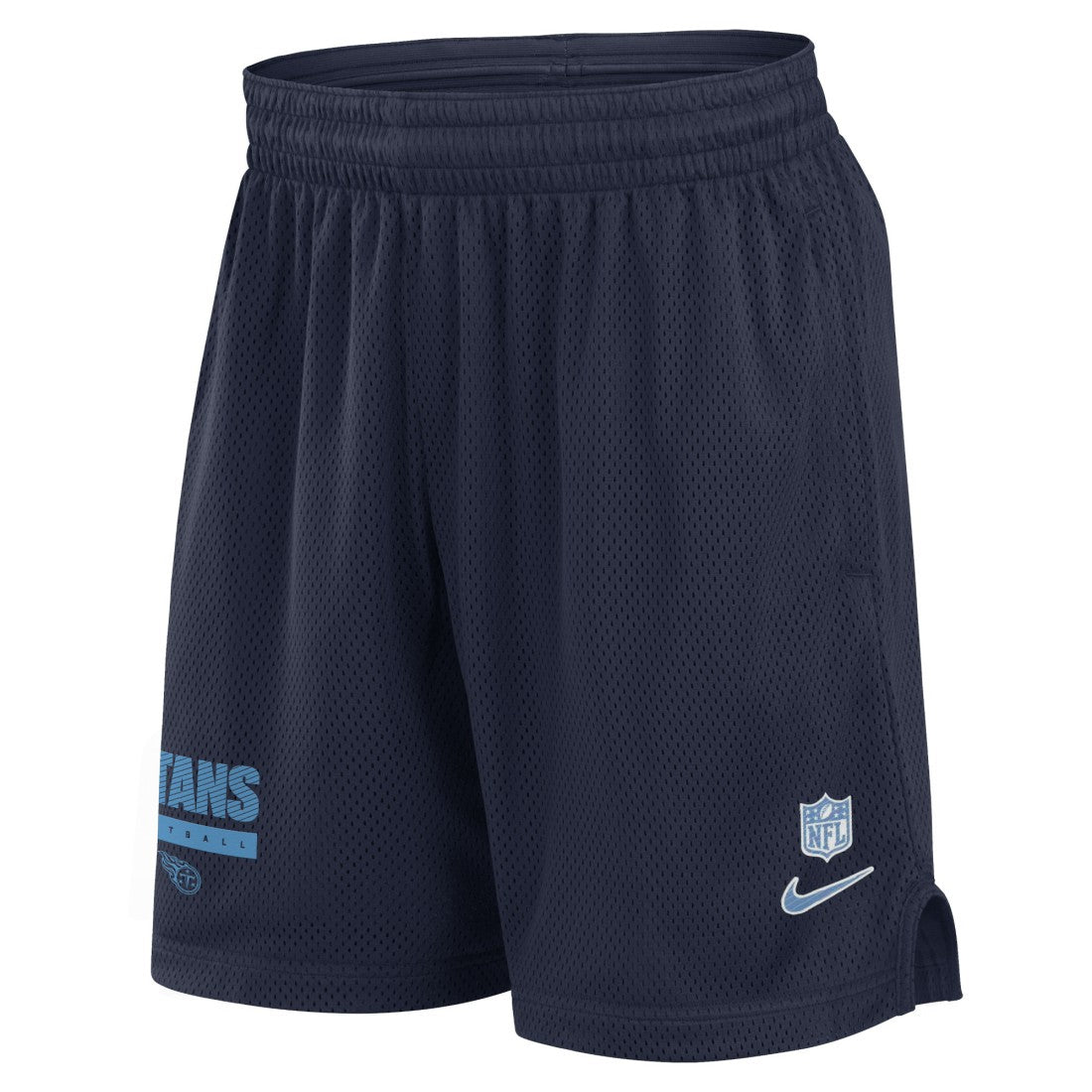 Tennessee Titans 2024 Sideline Performance Mesh Shorts - Navy - Nike