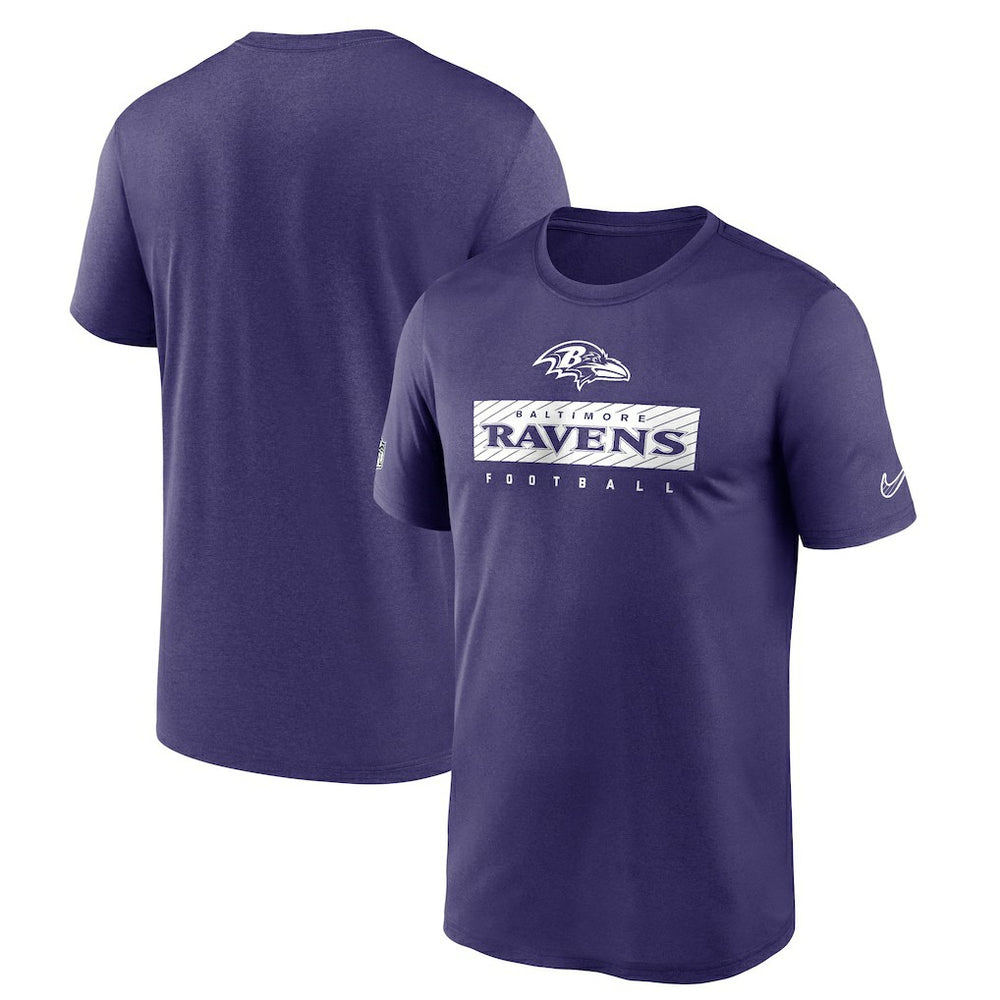 Baltimore Ravens Sideline Legend Performance T-Shirt - Purple - Nike