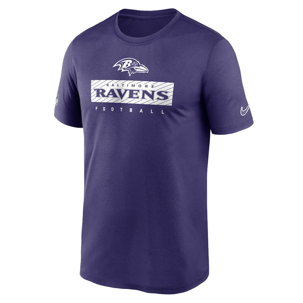 Baltimore Ravens Sideline Legend Performance T-Shirt - Purple - Nike
