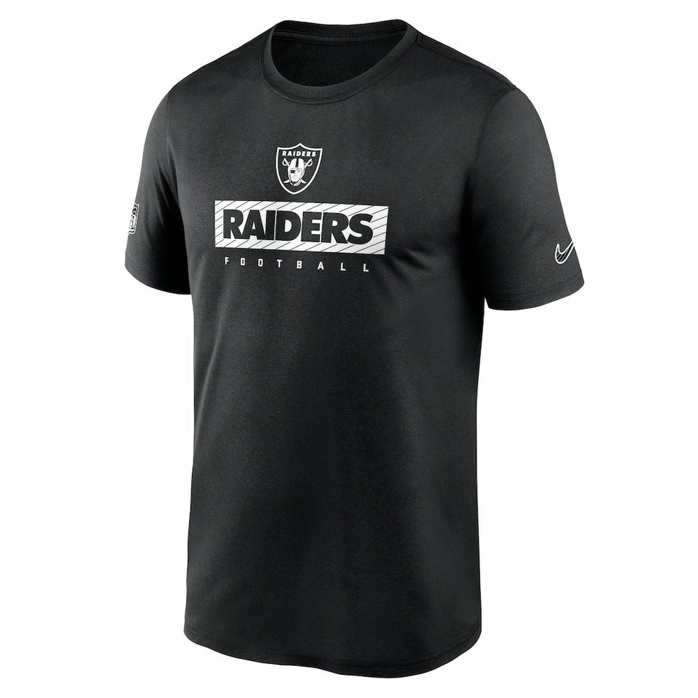 Las Vegas Raiders Sideline Legend Performance T-Shirt - Black - Nike