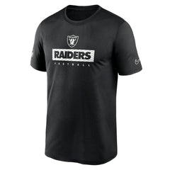 Las Vegas Raiders Sideline Legend Performance T-Shirt - Black - Nike