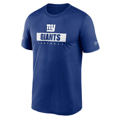 New York Giants Sideline Legend Performance T-Shirt - Royal - Nike