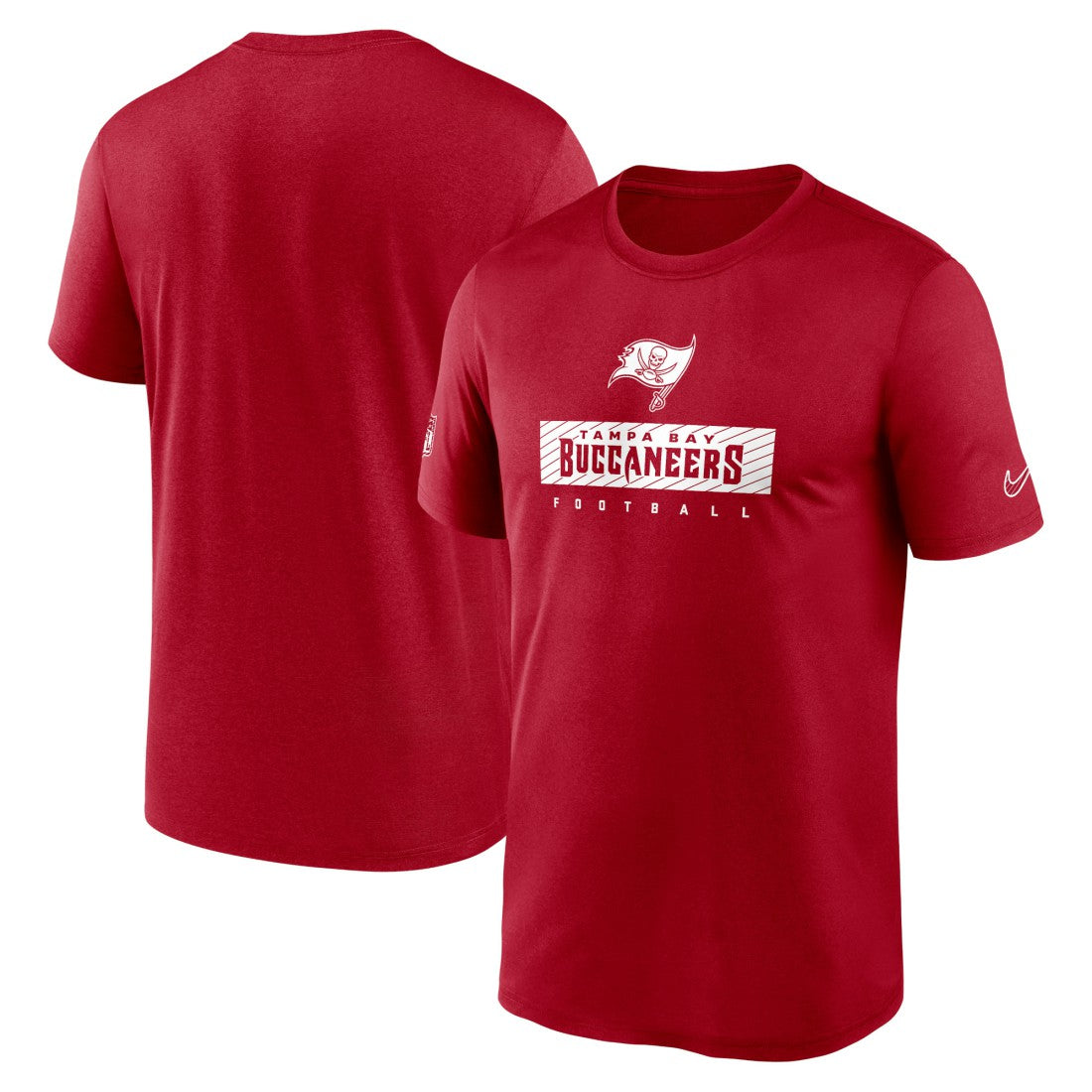 Tampa Bay Buccaneers Sideline Legend Performance T-Shirt - Red - Nike