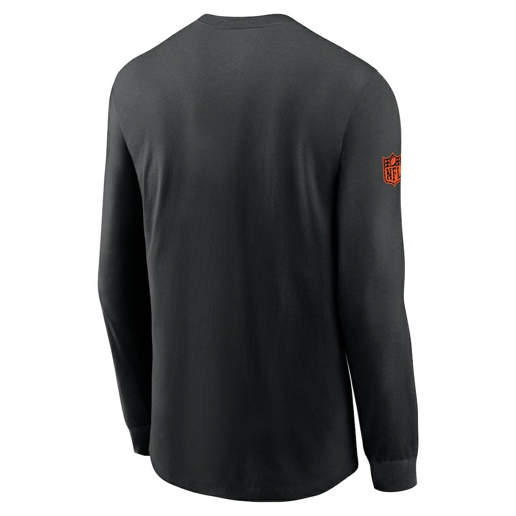 Cincinnati Bengals Sideline Dri-FIT Long Sleeve T-Shirt - Black - Nike