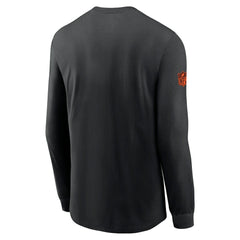 Cincinnati Bengals Sideline Dri-FIT Long Sleeve T-Shirt - Black - Nike