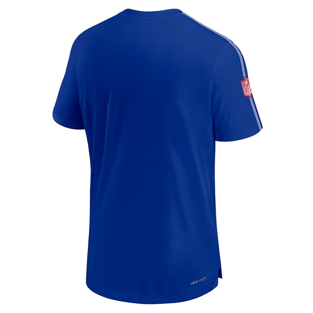 Buffalo Bills 2024 Sideline Coach UV Performance T-Shirt - Royal - Nike