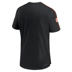 Cincinnati Bengals 2024 Sideline Coach UV Performance T-Shirt - Black - Nike