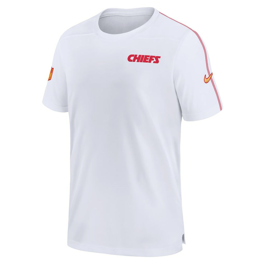 Kansas City Chiefs 2024 Sideline Coach UV Performance T-Shirt - White - Nike