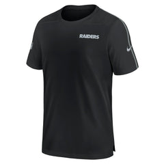 Las Vegas Raiders 2024 Sideline Coach UV Performance T-Shirt - Black - Nike