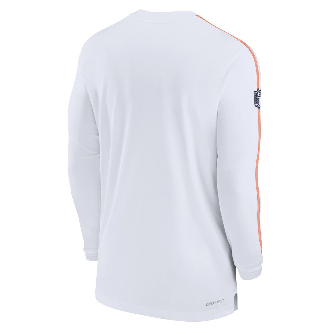Denver Broncos Sideline Coach UV Performance Long Sleeve T-Shirt - White - Nike