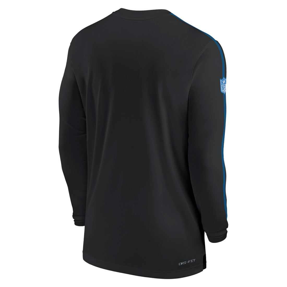 Detroit Lions Sideline Coach UV Performance Long Sleeve T-Shirt - Black - Nike