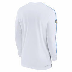 Los Angeles Chargers Sideline Coach UV Performance Long Sleeve T-Shirt - White - Nike