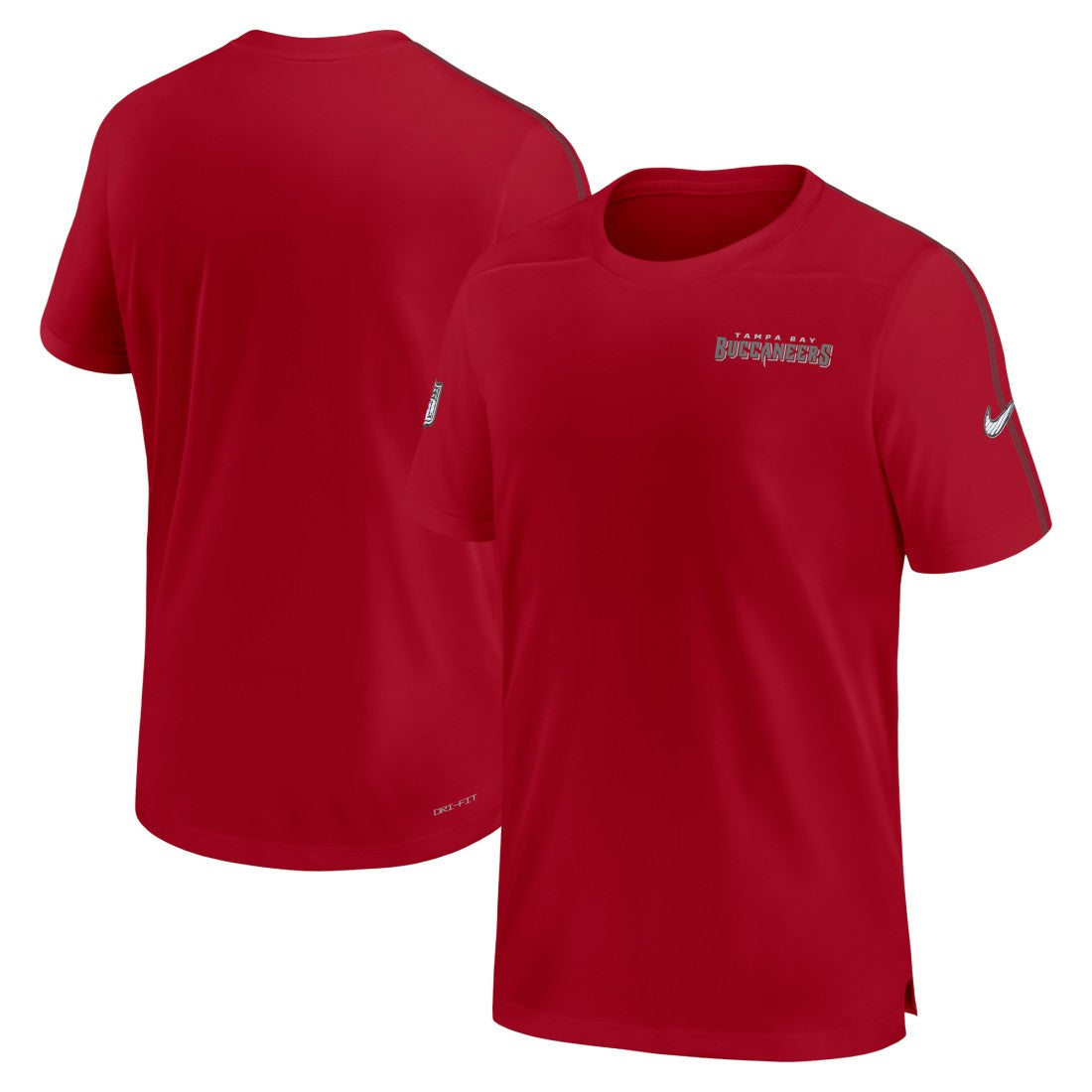 Tampa Bay Buccaneers 2024 Sideline Coach UV Performance T-Shirt - Red - Nike
