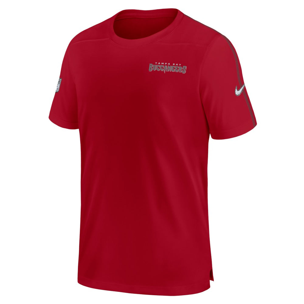Tampa Bay Buccaneers 2024 Sideline Coach UV Performance T-Shirt - Red - Nike