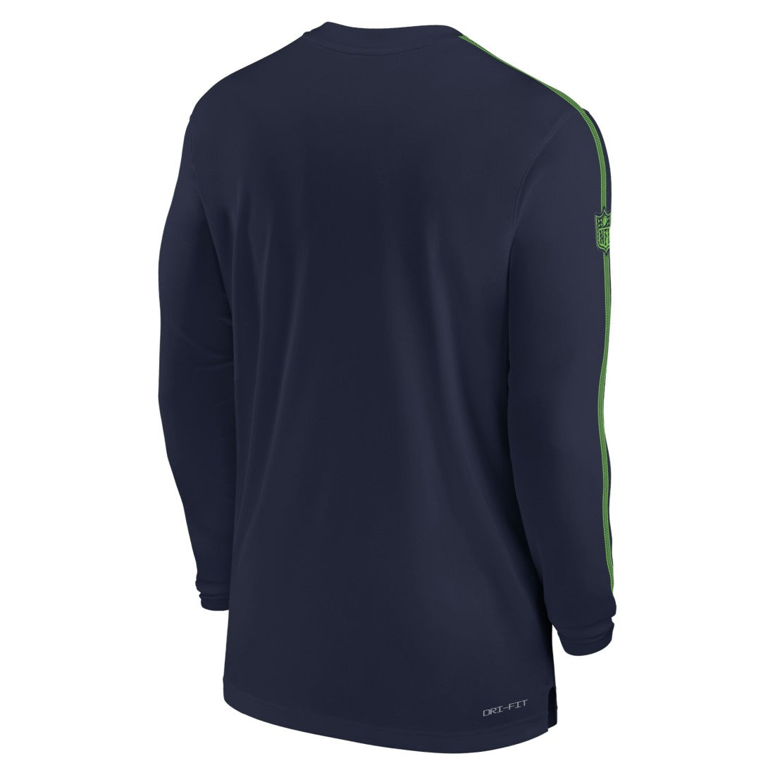 Seattle Seahawks Sideline Coach UV Performance Long Sleeve T-Shirt - College Navy - Nike