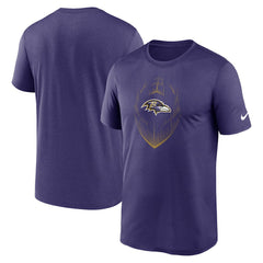 Baltimore Ravens Primetime Legend Icon Performance T-Shirt - Purple - Nike