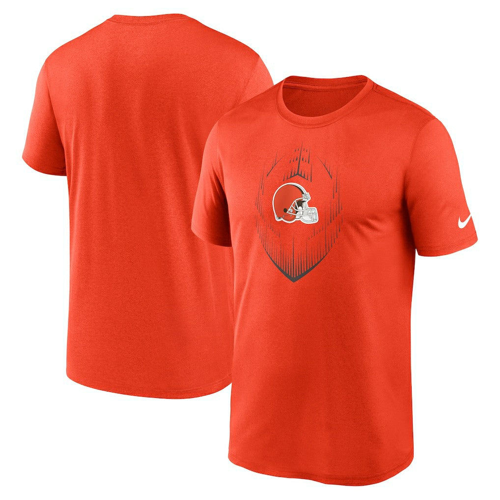 Cleveland Browns Primetime Legend Icon Performance T-Shirt - Orange - Nike