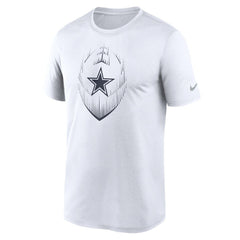 Dallas Cowboys Primetime Legend Icon Performance T-Shirt - White - Nike