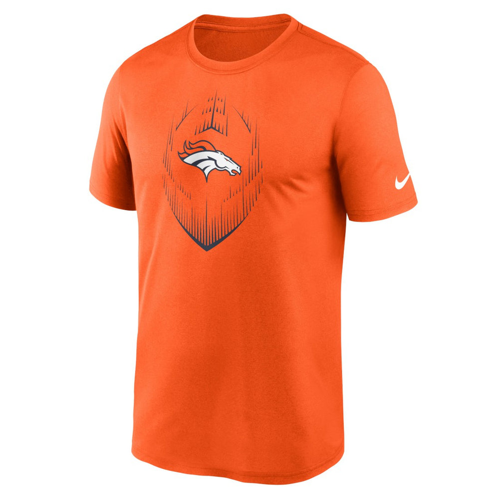 Denver Broncos Primetime Legend Icon Performance T-Shirt - Orange - Nike