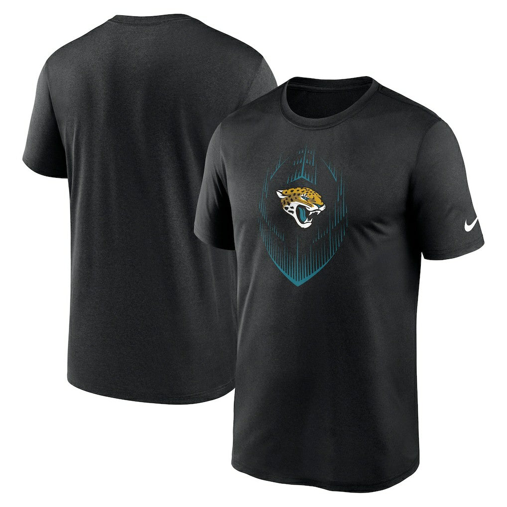 Jacksonville Jaguars Primetime Legend Icon Performance T-Shirt - Black - Nike