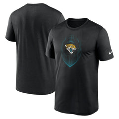 Jacksonville Jaguars Primetime Legend Icon Performance T-Shirt - Black - Nike