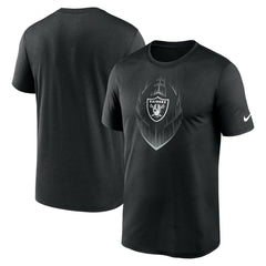 Las Vegas Raiders Primetime Legend Icon Performance T-Shirt - Black - Nike