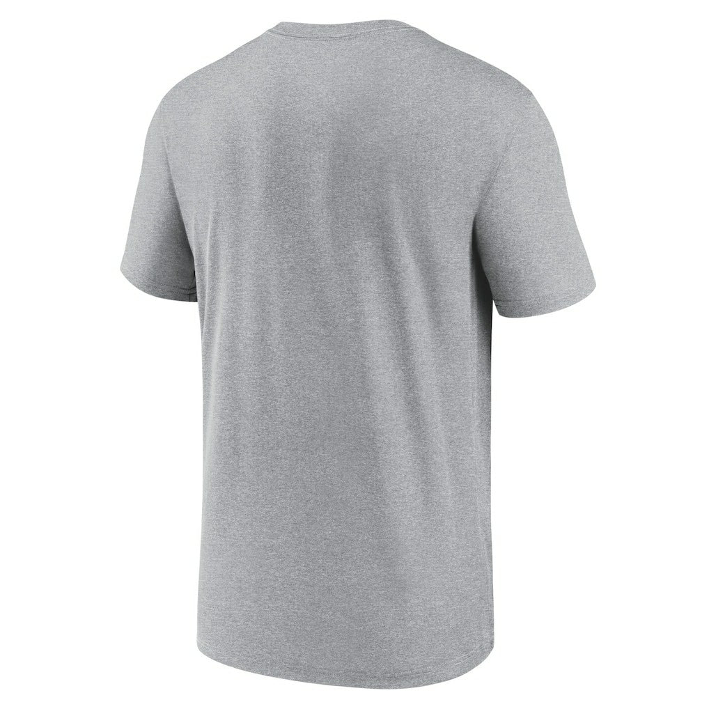 Las Vegas Raiders Primetime Legend Icon Performance T-Shirt - Heather Gray - Nike