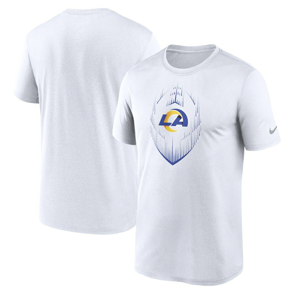 Los Angeles Rams Primetime Legend Icon Performance T-Shirt - White - Nike