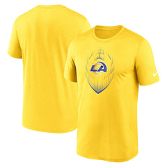 Los Angeles Rams Primetime Legend Icon Performance T-Shirt - Gold - Nike