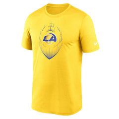 Los Angeles Rams Primetime Legend Icon Performance T-Shirt - Gold - Nike
