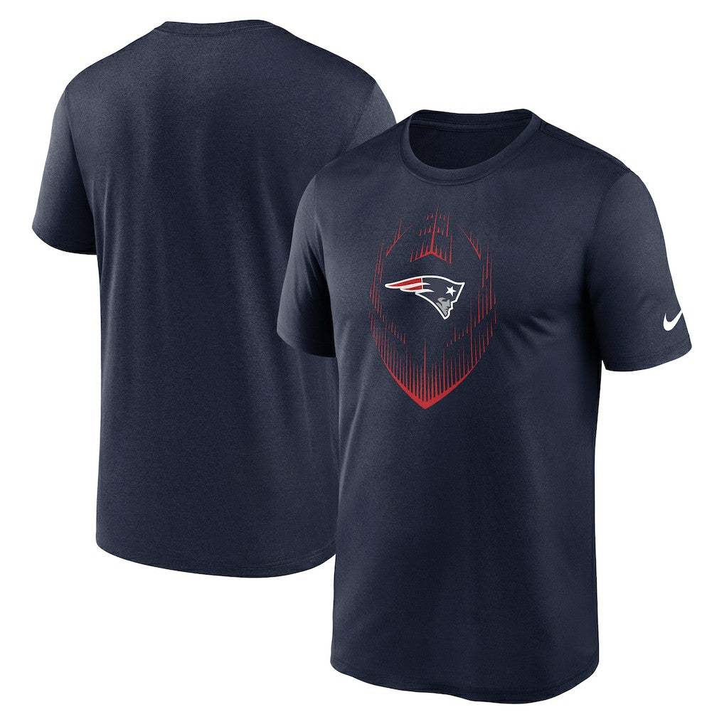 New England Patriots Primetime Legend Icon Performance T-Shirt - Navy - Nike