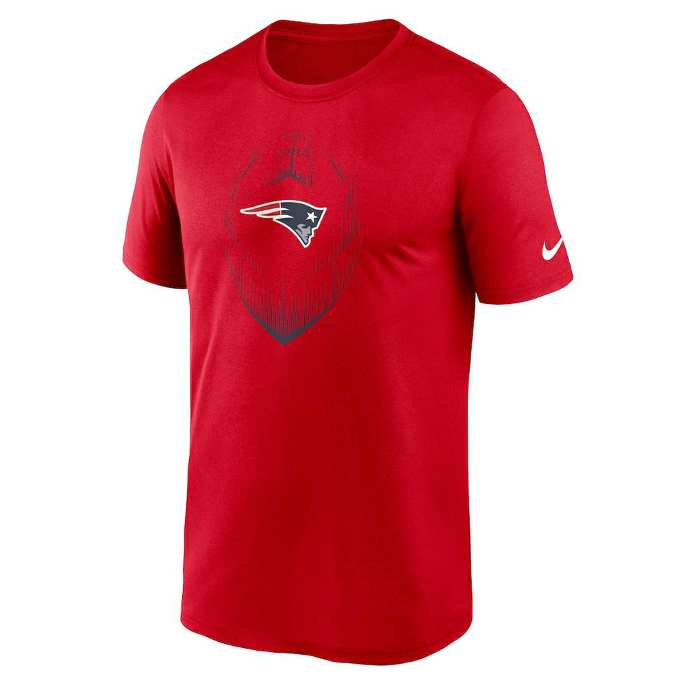 New England Patriots Primetime Legend Icon Performance T-Shirt - Red - Nike