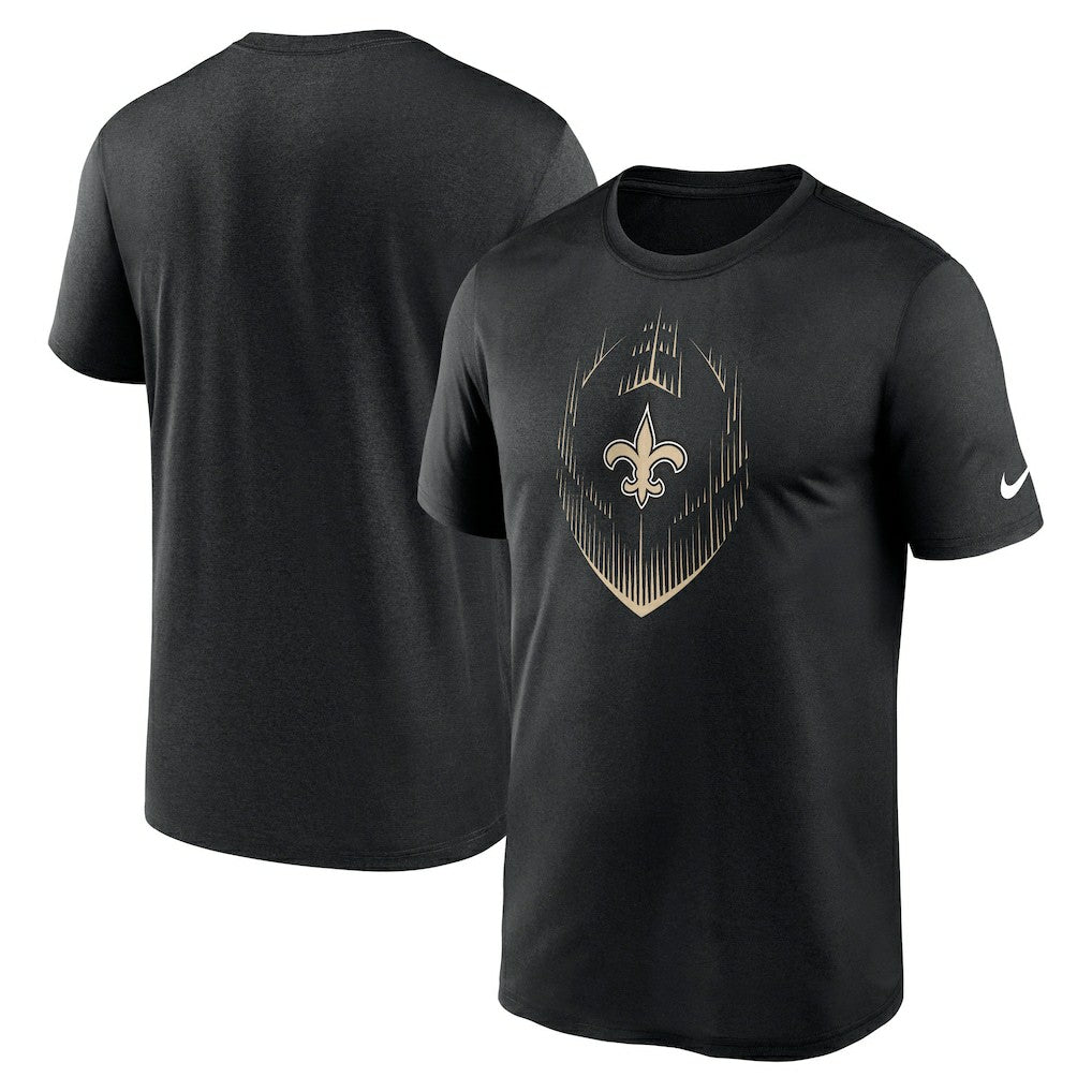 New Orleans Saints Primetime Legend Icon Performance T-Shirt - Black - Nike